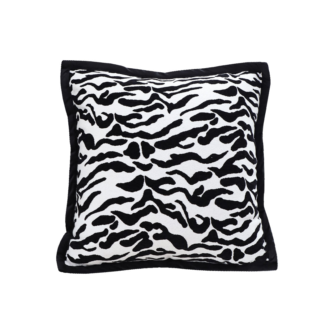 SOGA 45cm Abstract Zebra Stripe Accent Pillow Cover