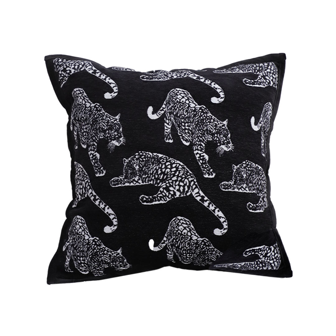 SOGA 45cm Bold Panther Black Pillowcases