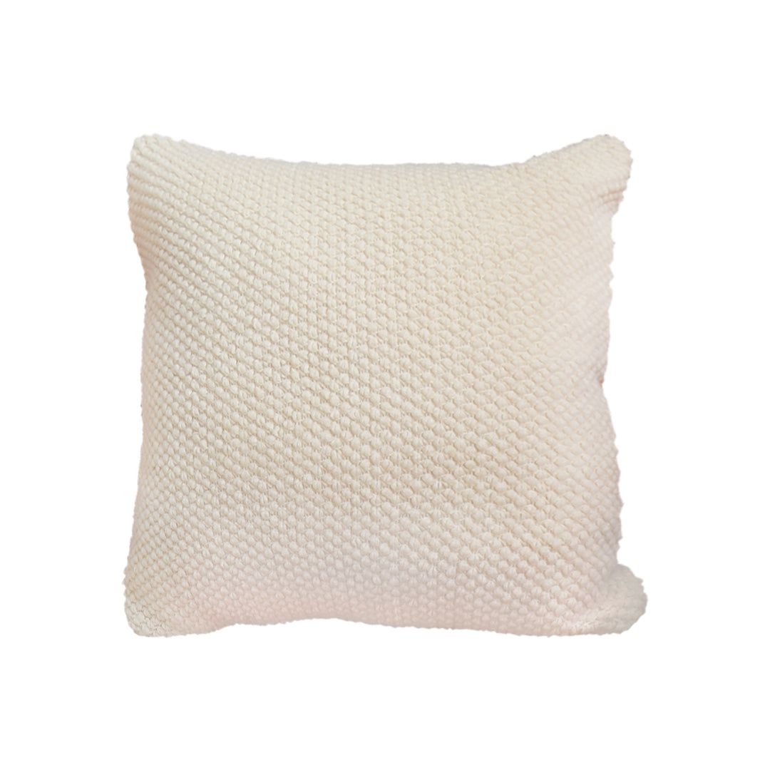 SOGA 45cm Textured Cream Pillowcase