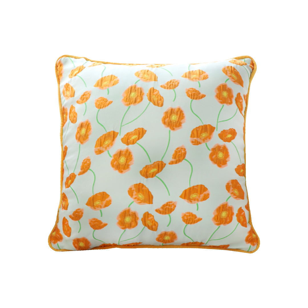 SOGA 45cm Orange Floral Dream Pillowcase