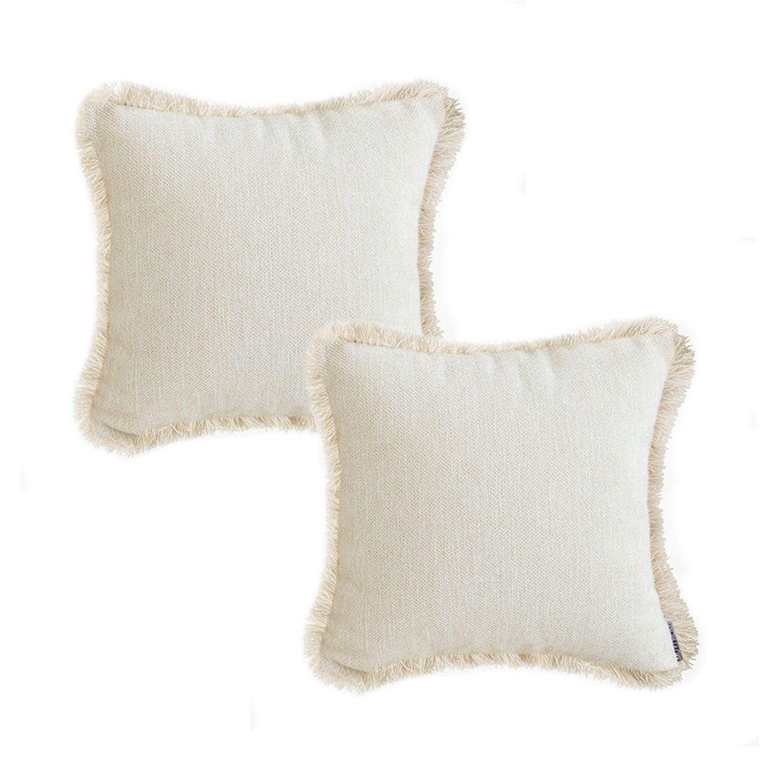 SOGA 2X 45cm Cream White Pillowcase