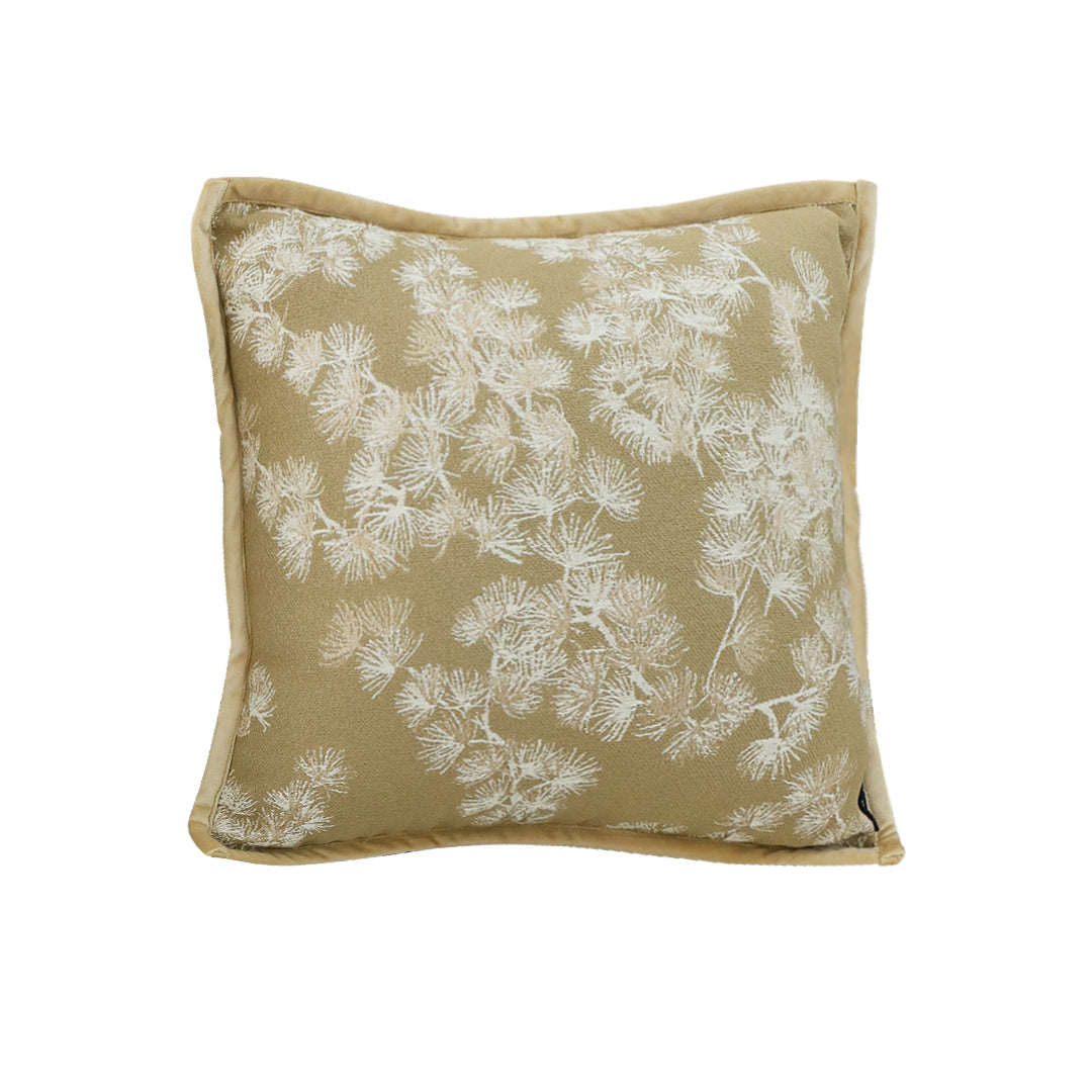 SOGA 45cm Beige Floral Pillowcase