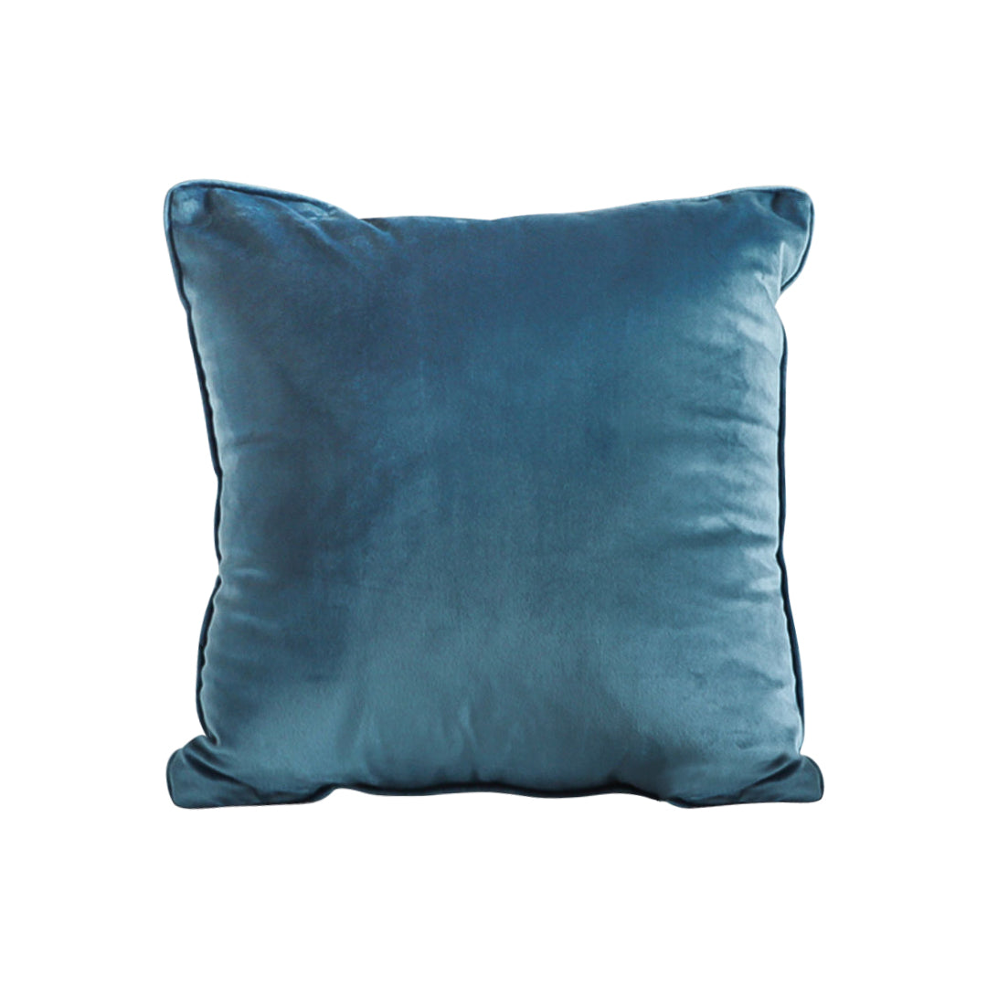 SOGA 45cm Velvet Pillowcase (Deep Teal)