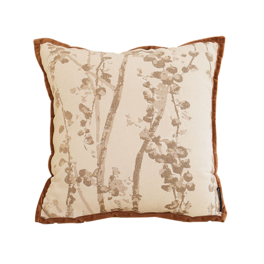 SOGA 45cm Botanical Branch Print Decorative Pillowcases
