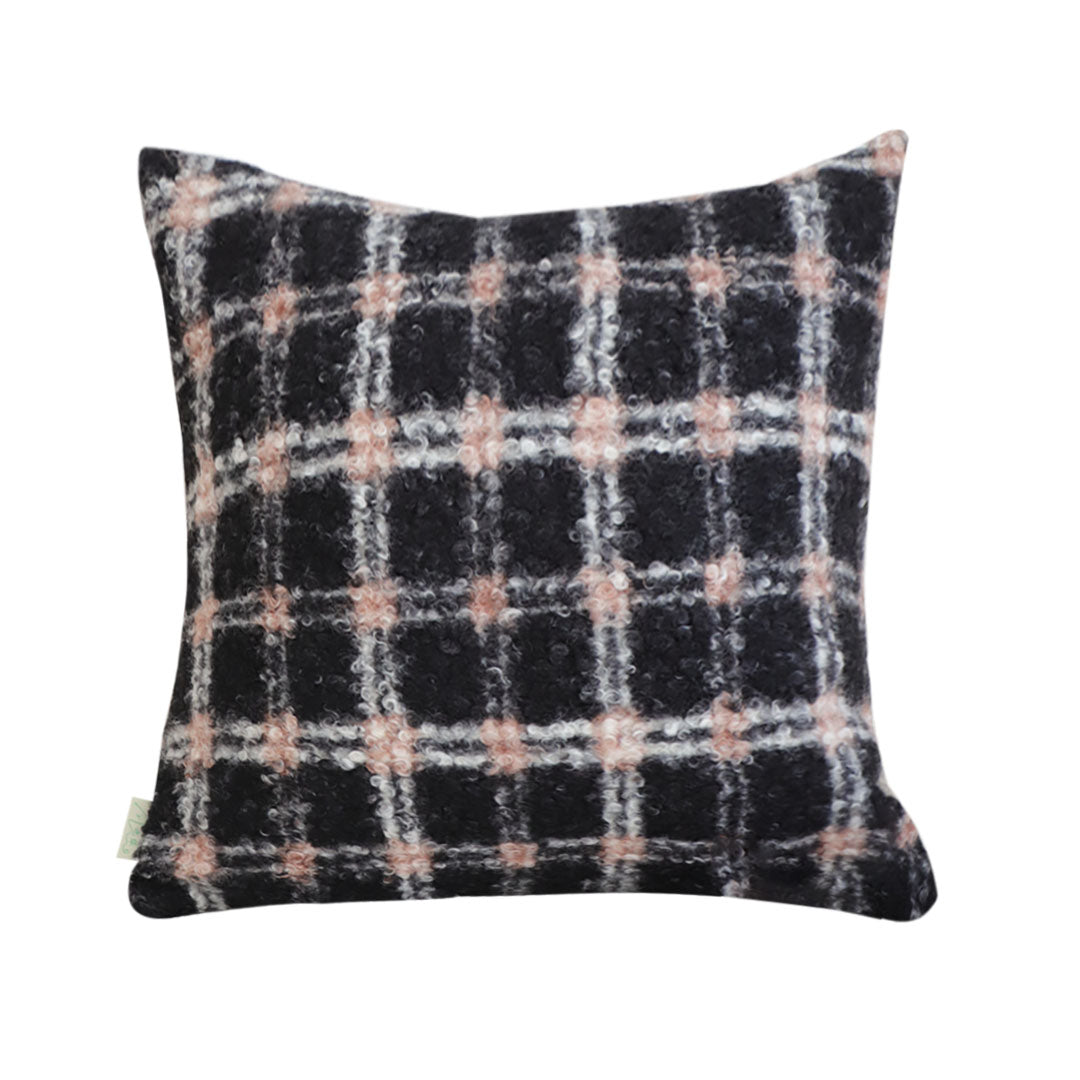 SOGA 45cm Cozy Cabin Plaid Pillowcase