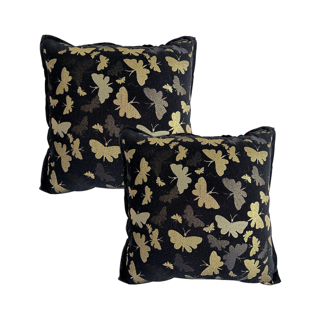 SOGA 2X 45cm Vintage Butterfly Decorative Pillowcase