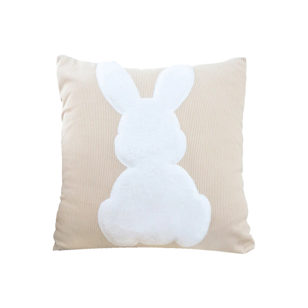 SOGA 45cm White Bunny Pillowcase