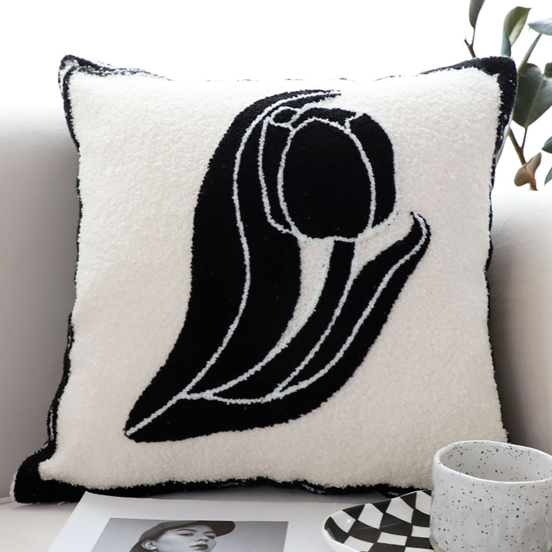 SOGA 2X 45cm Abstract Swan Pillowcase