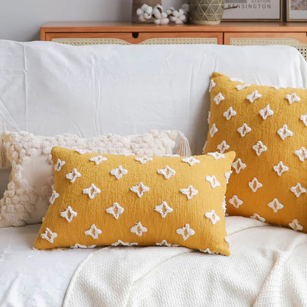 SOGA 30x50cm Diamond Pattern Pillowcase