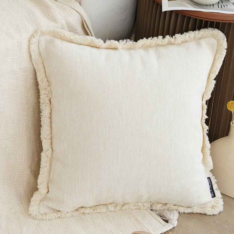 SOGA 2X 45cm Cream White Pillowcase