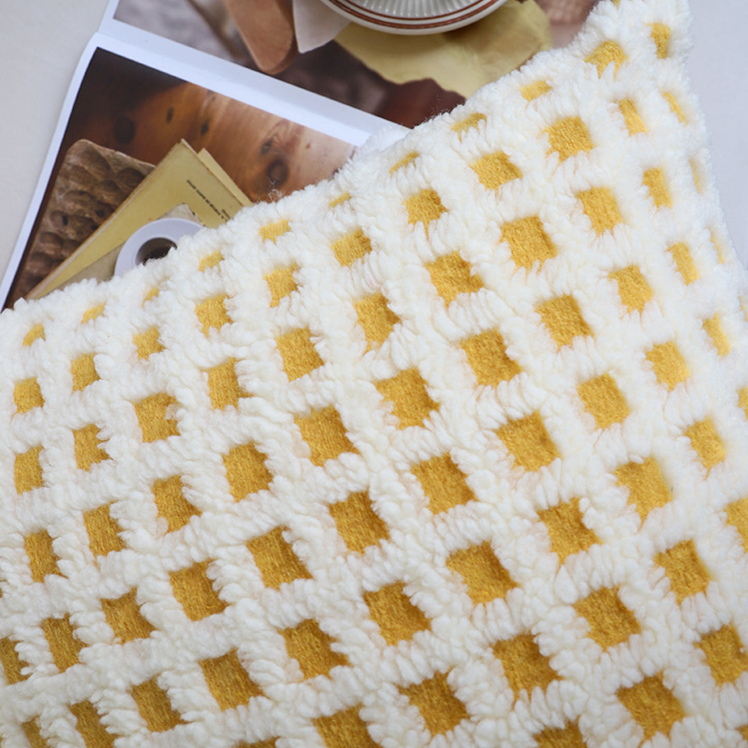 SOGA 45cm Sunshine Polka Dot Bliss Pillowcase