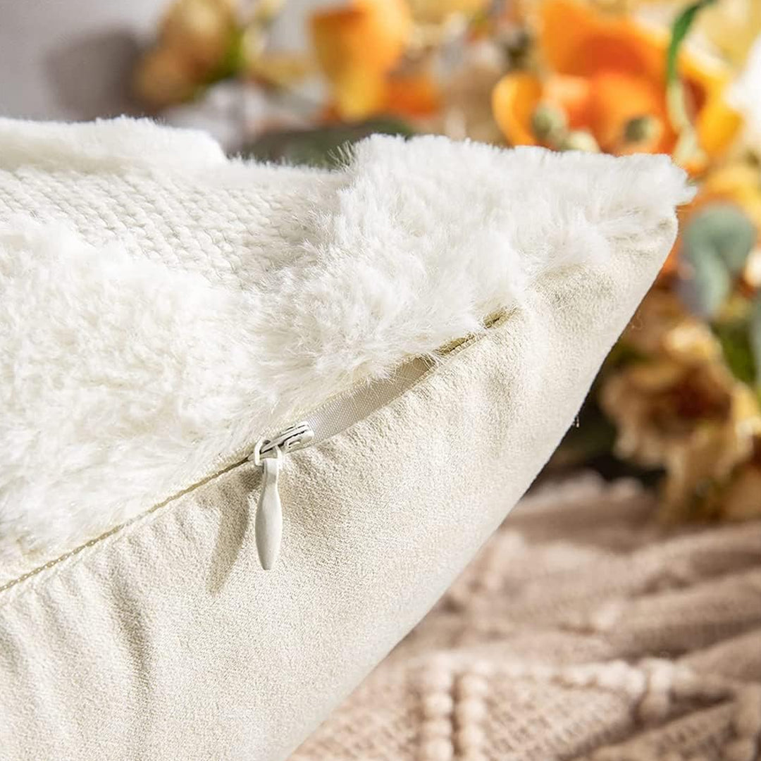 SOGA 45cm Chevron Pure Pillowcase