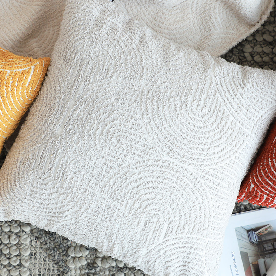 SOGA 2X 45cm Gray Geometric Plush Pillowcase