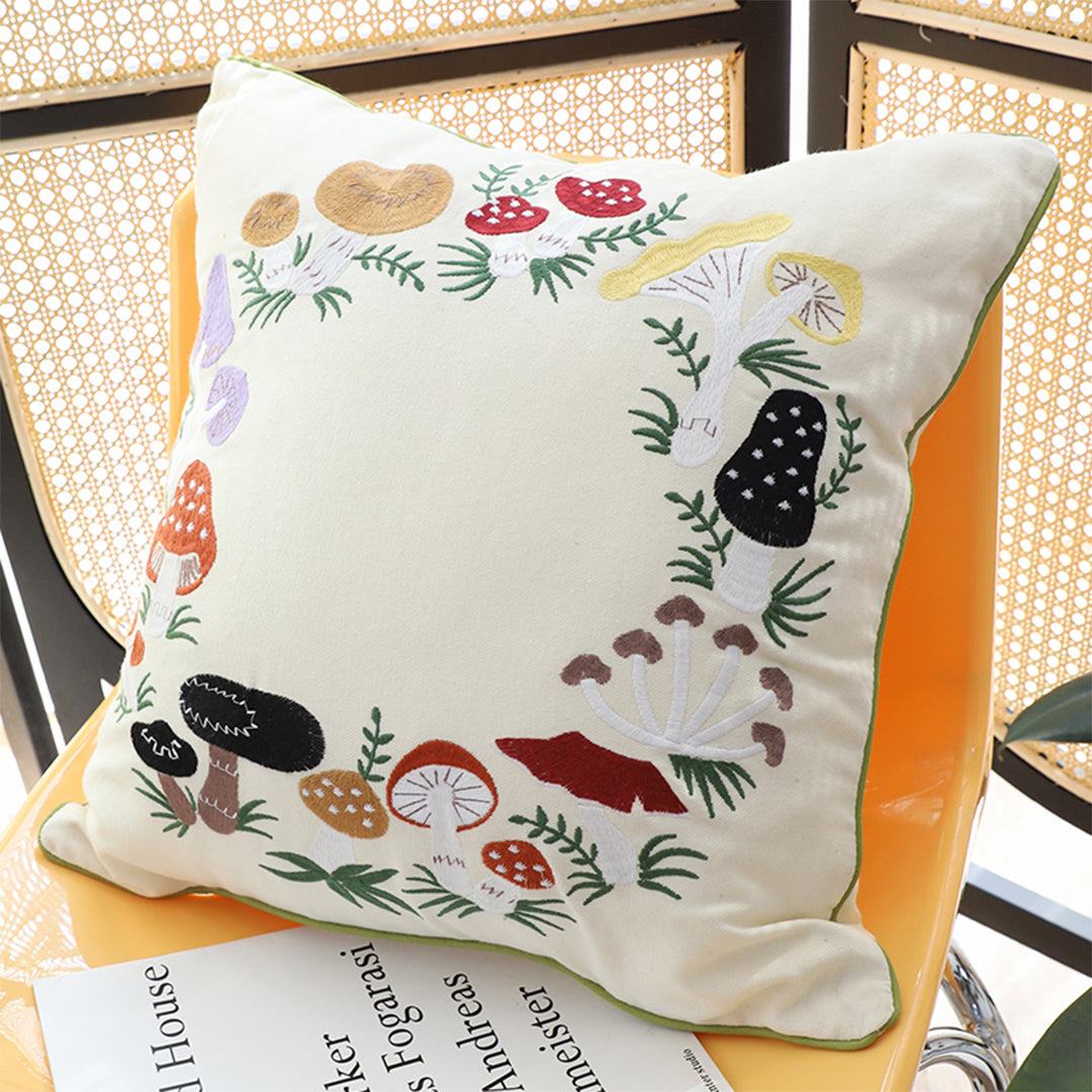 SOGA 45cm Vintage Floral Pillowcase