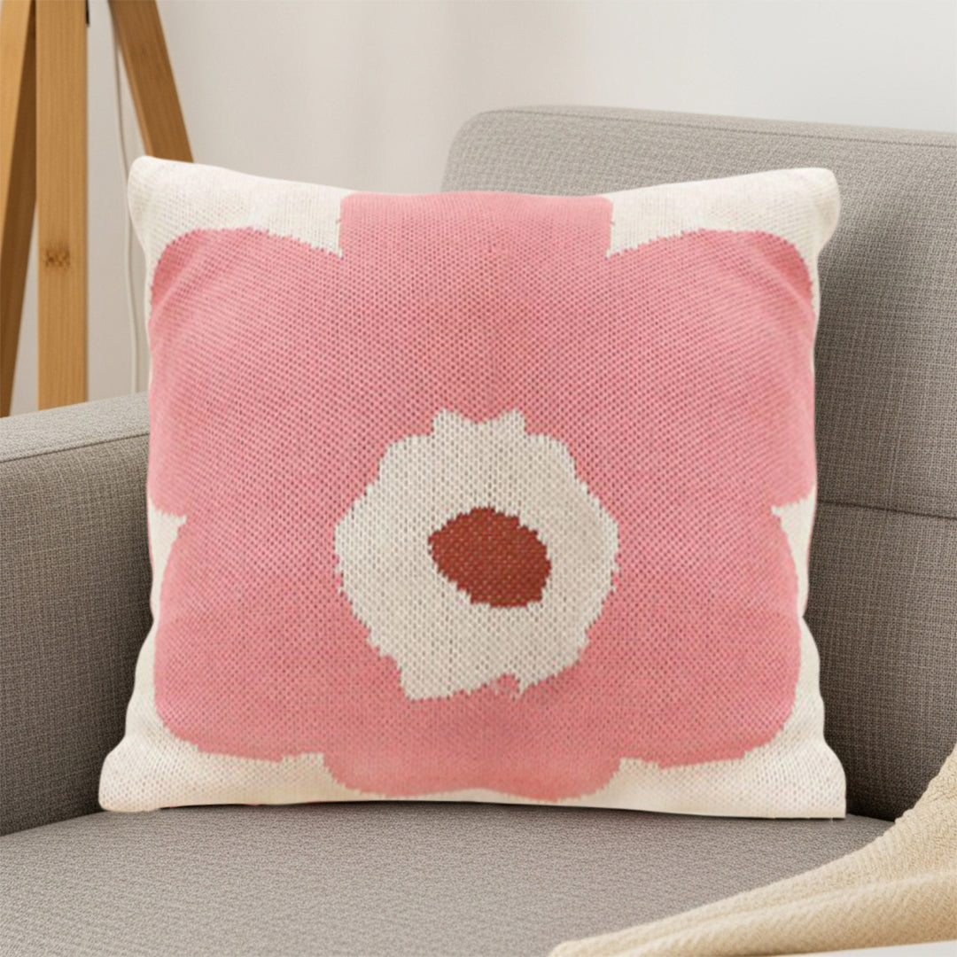 SOGA 45cm Blush Bloom Pillowcase