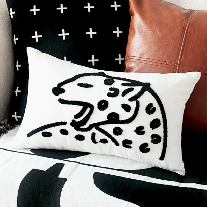 SOGA 45cm Playful Dalmatian Spots Pillowcase