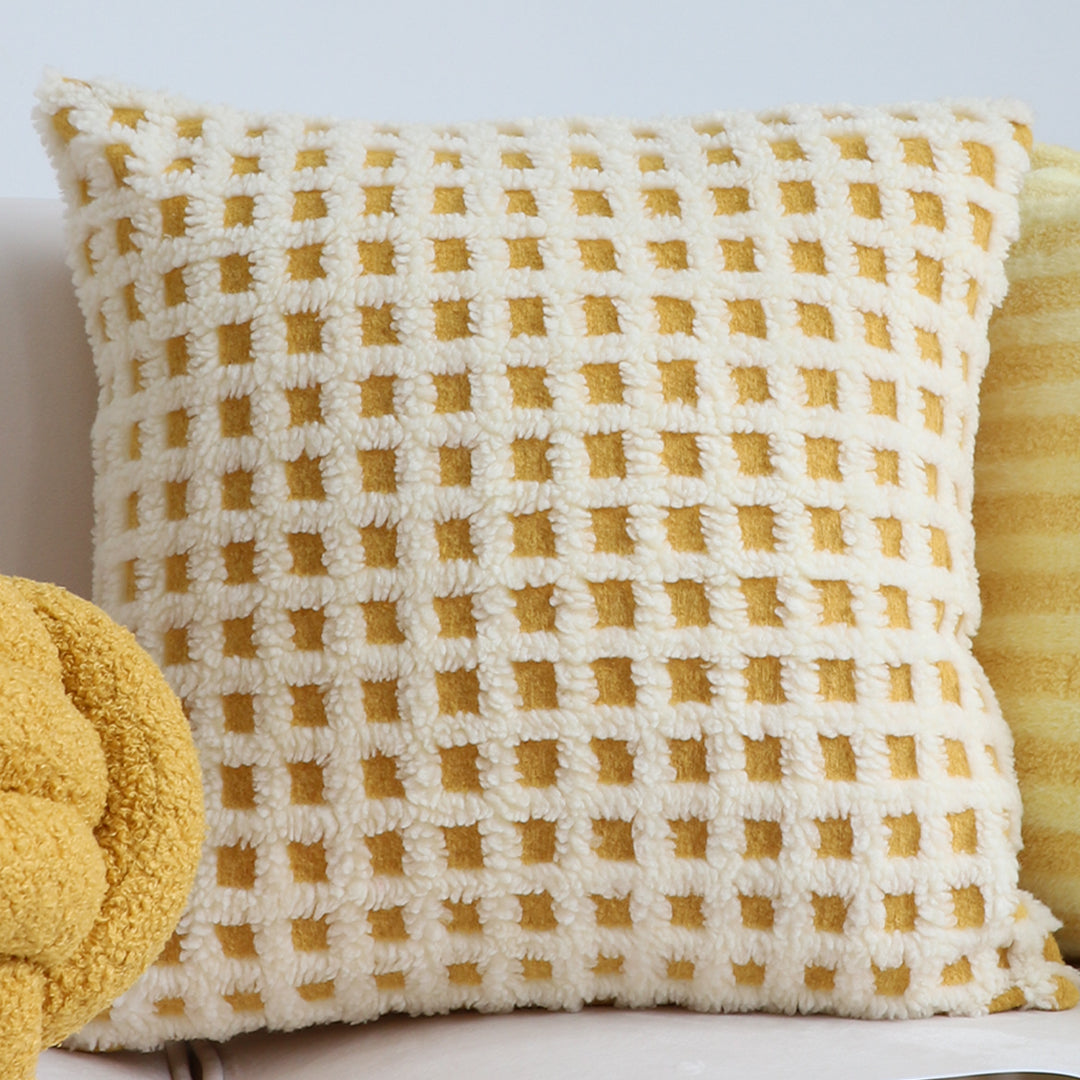 SOGA 45cm Sunshine Polka Dot Bliss Pillowcase