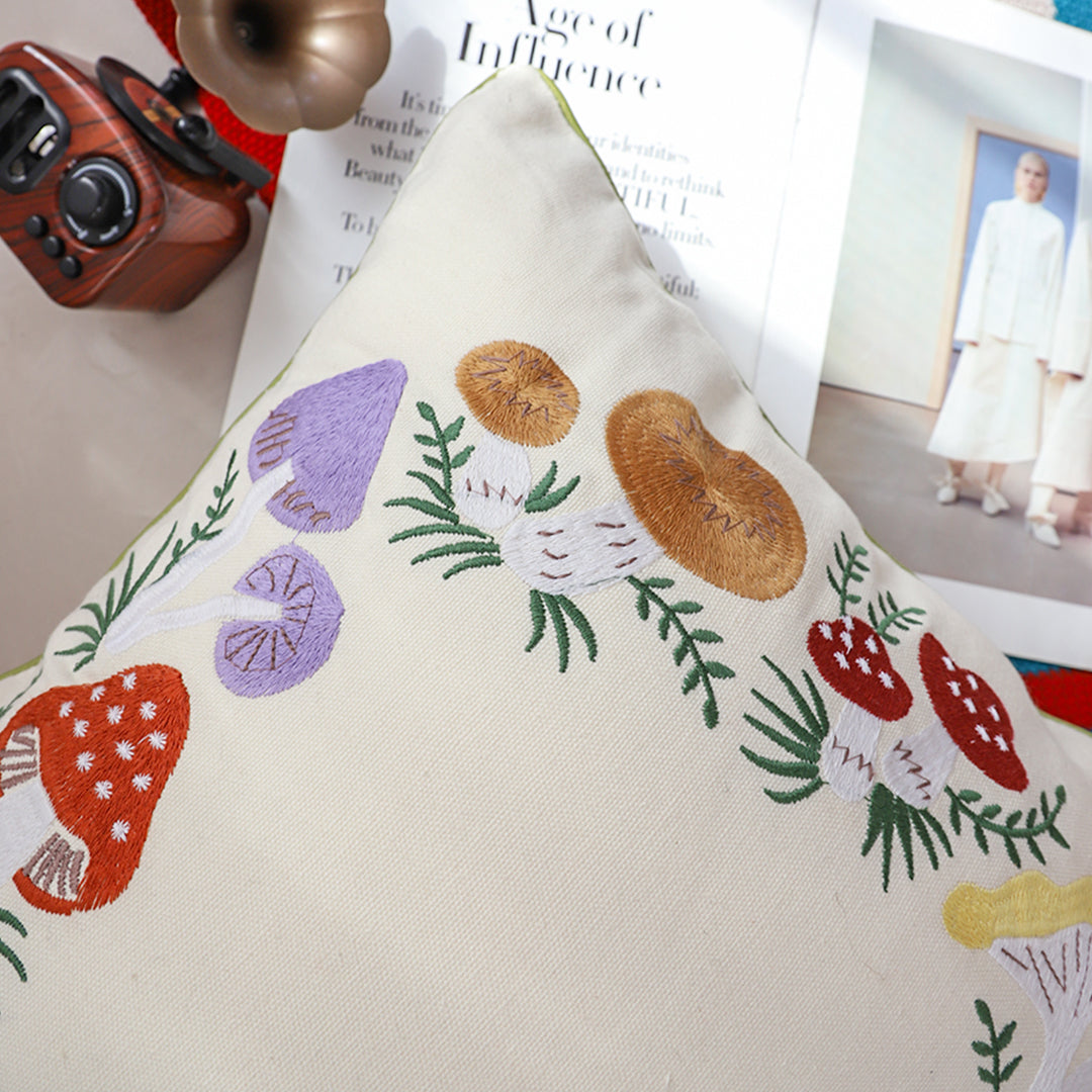 SOGA 45cm Vintage Floral Pillowcase