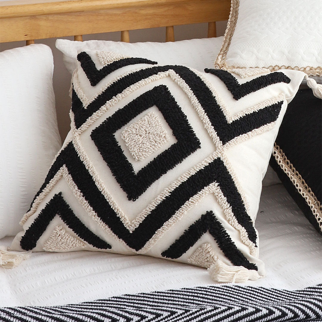 SOGA 45cm Bold Tribal Geometry Pillowcase