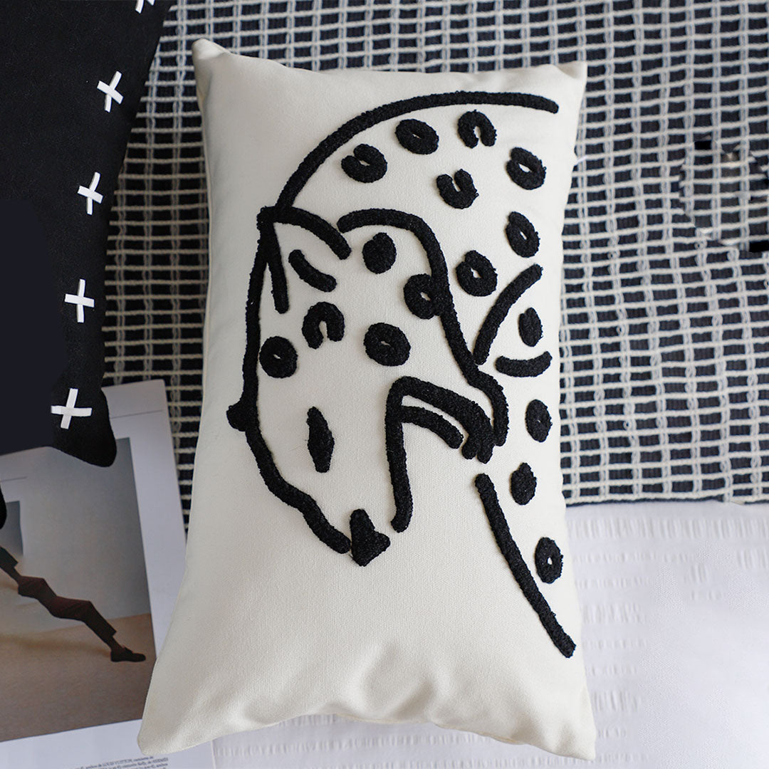 SOGA 45cm Playful Dalmatian Spots Pillowcase