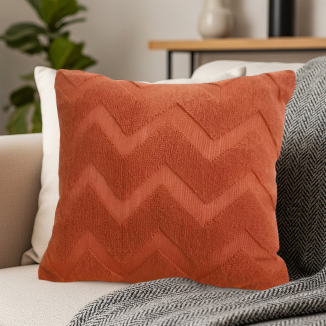 SOGA 45cm Chevron Zigzag Pillowcase