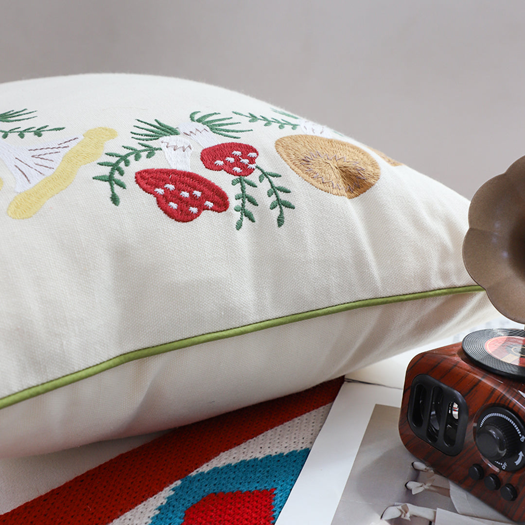 SOGA 45cm Vintage Floral Pillowcase