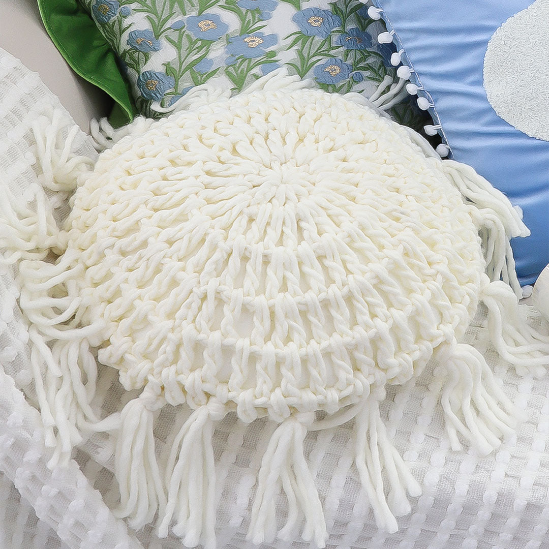 SOGA 43cm Chunky Knit Texture Pillowcase
