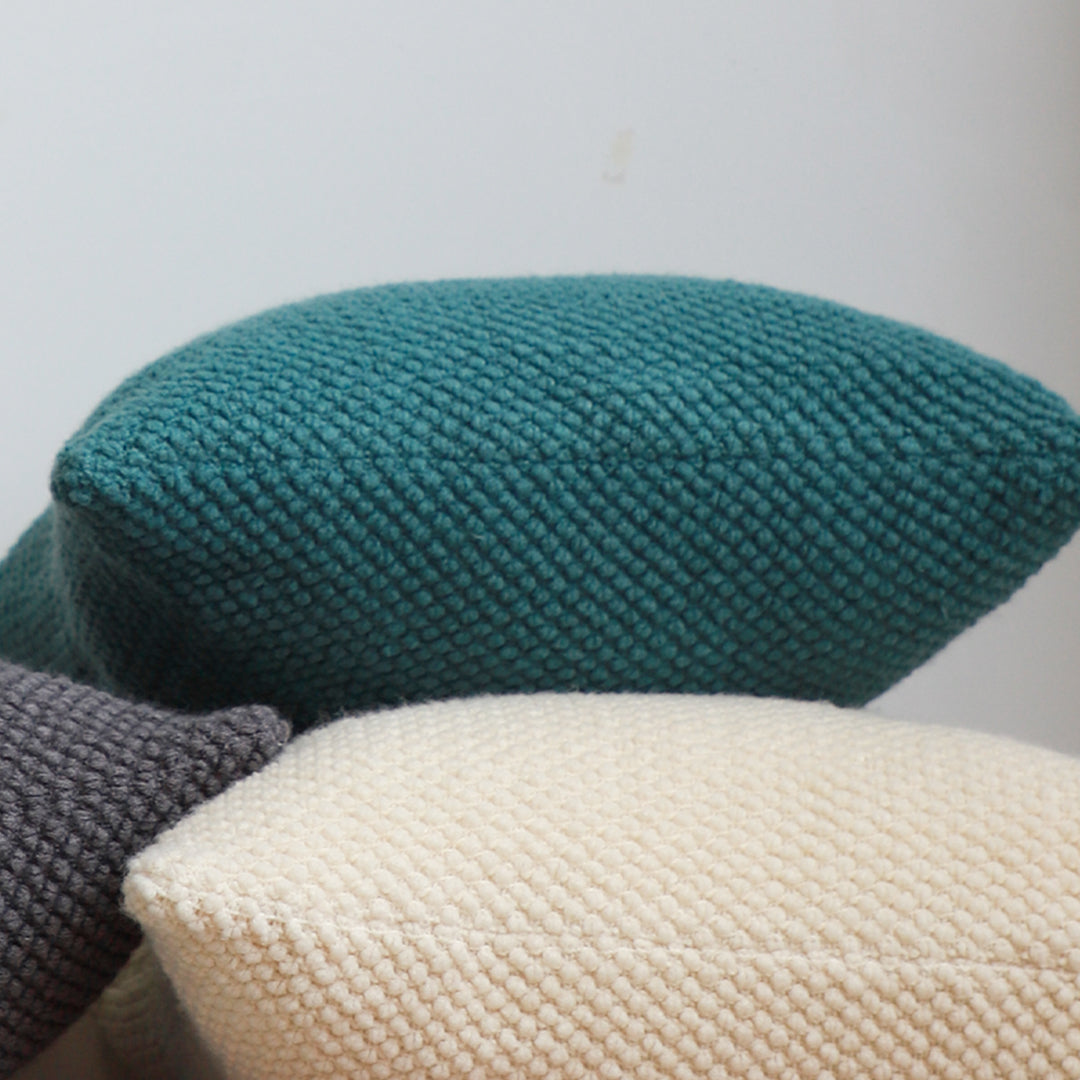 SOGA 45cm Textured Teal Pillowcase