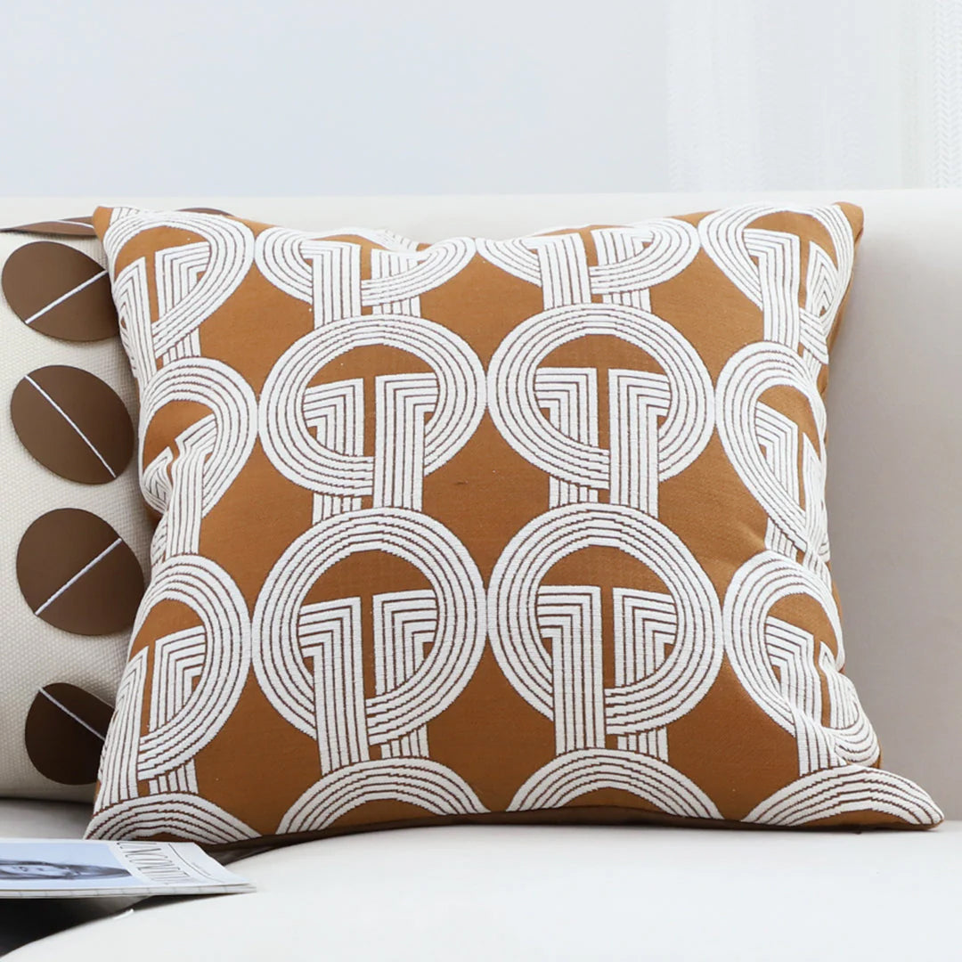 SOGA 45cm  Elegant Scallop Pattern Pillowcase