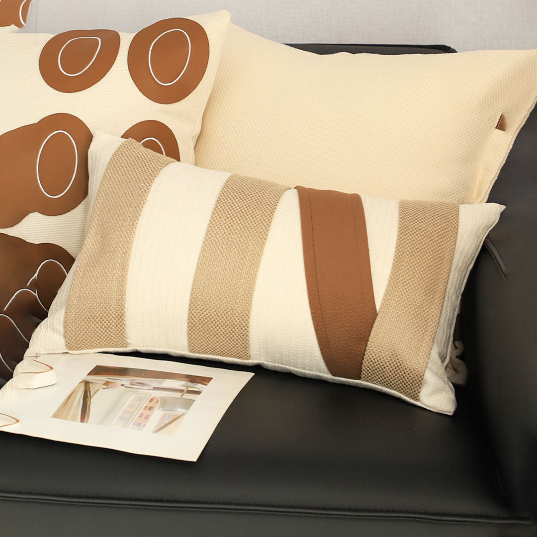 SOGA 2X 30x50cm Contemporary Striped Accent Pillowcase