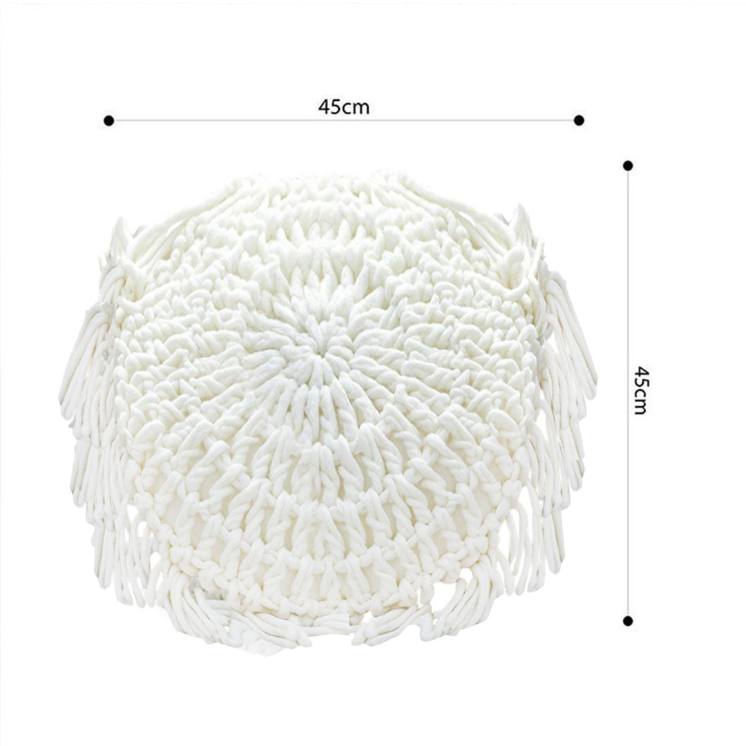 SOGA 43cm  Chunky Knit Texture Pillowcase