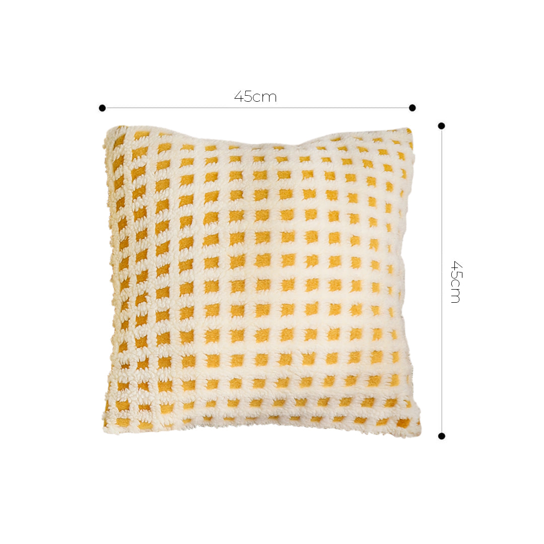 SOGA 45cm Sunshine Polka Dot Bliss Pillowcase