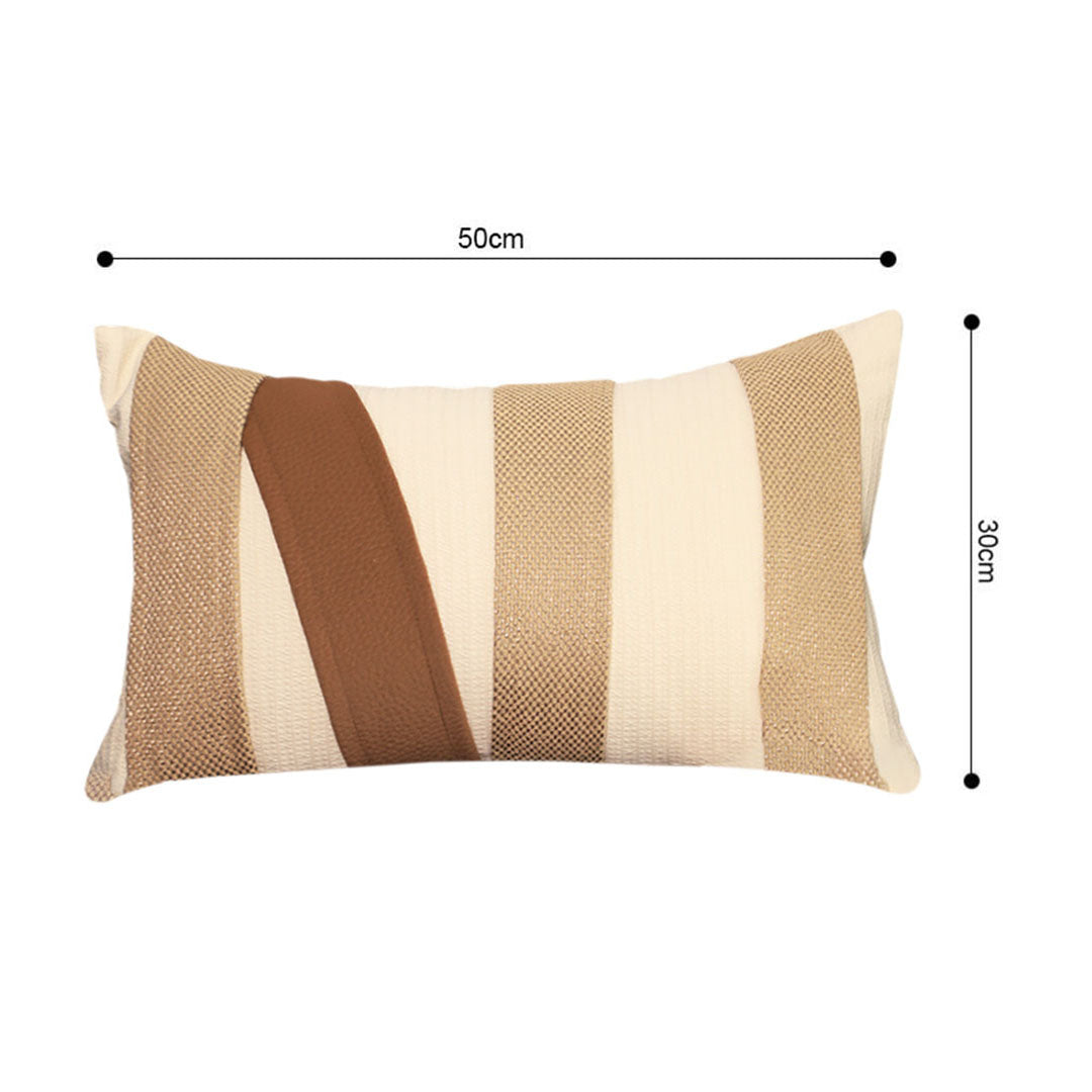 SOGA 2X 30x50cm Contemporary Striped Accent Pillowcase