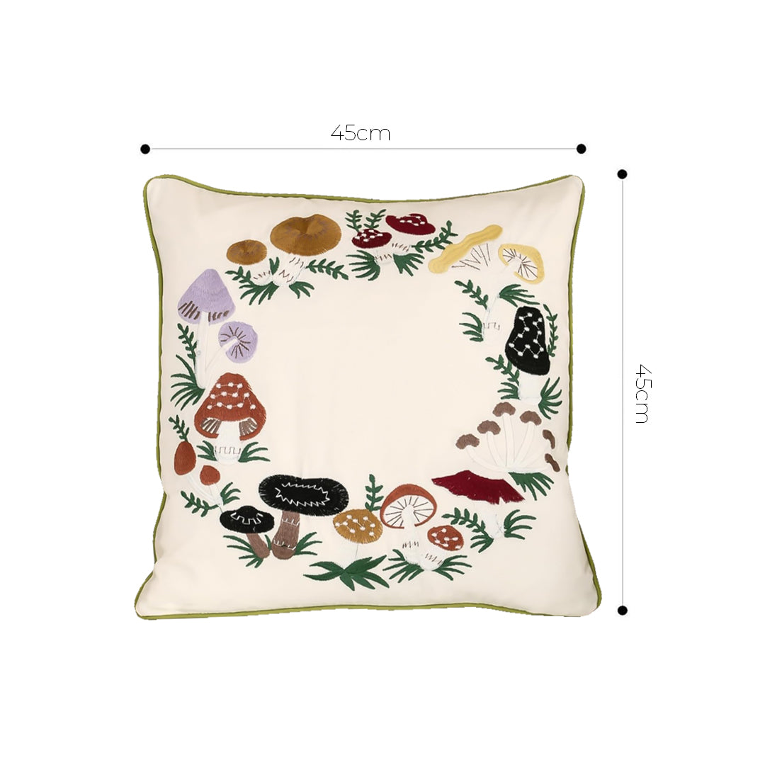 SOGA 45cm Vintage Floral Pillowcase