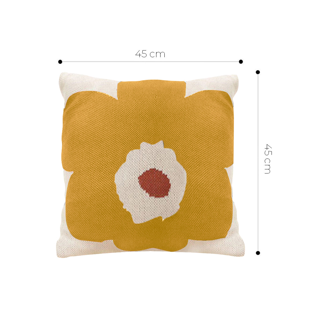 SOGA 45cm Sunshine Bloom Pillowcase