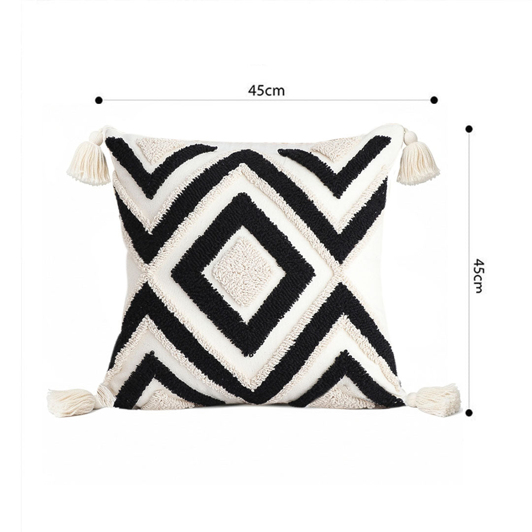 SOGA 45cm Bold Tribal Geometry Pillowcase