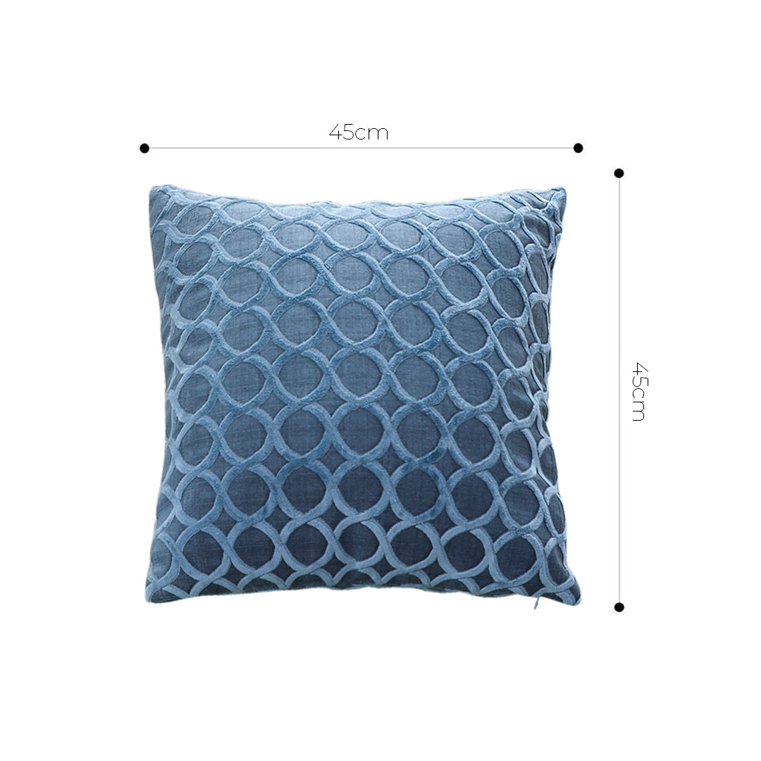 SOGA 45cm Geometric Circle Pillowcase