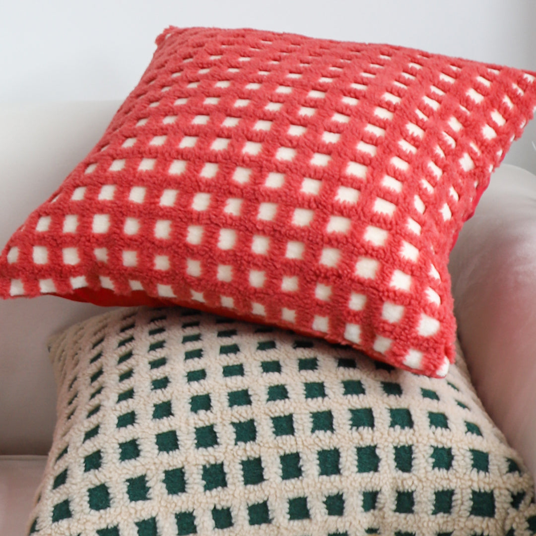 SOGA 45cm Coral Polka Dot Charm Pillowcase