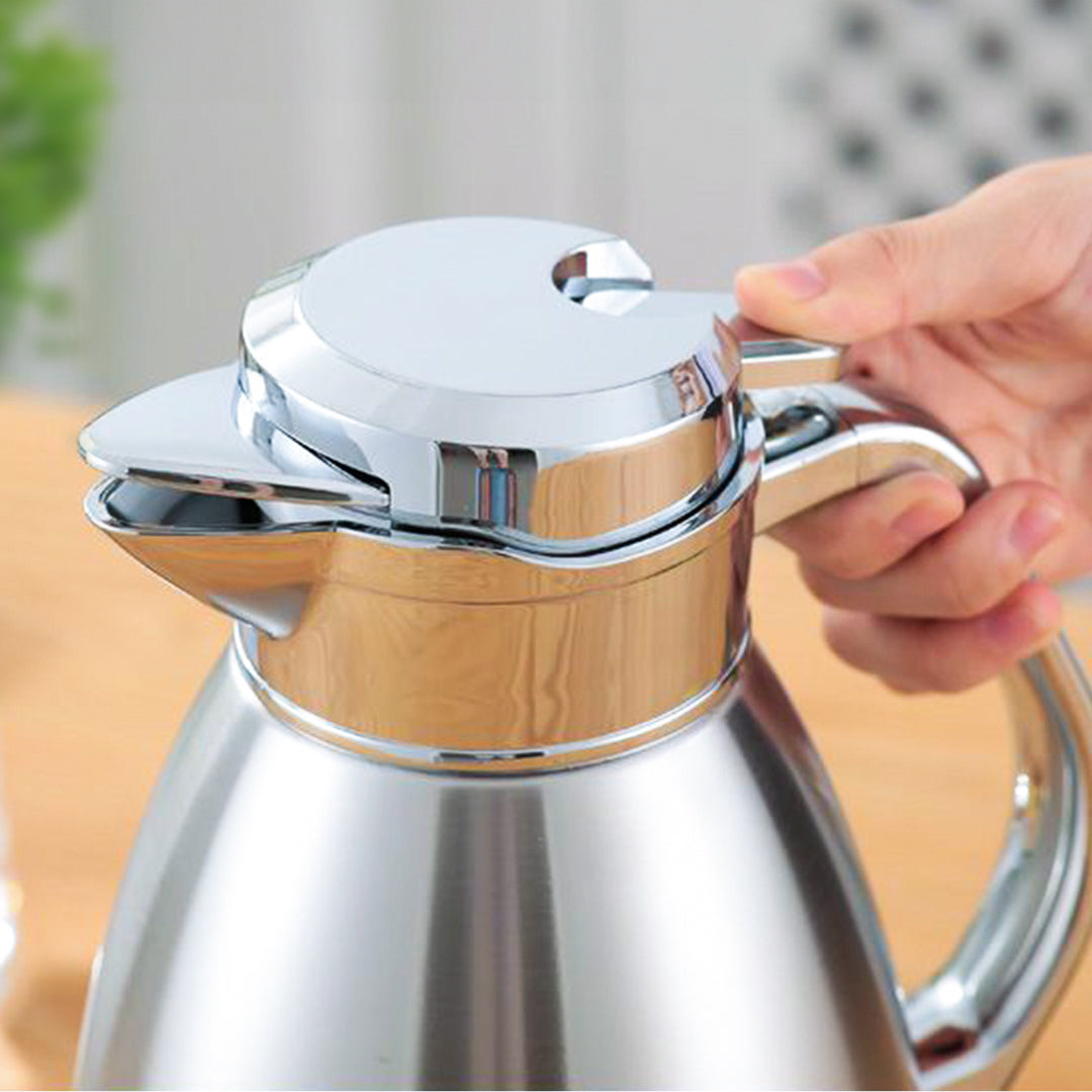 SOGA 2X 2.3L Stainless Steel Insulated Vacuum Flask Coffee Water Jug Thermal