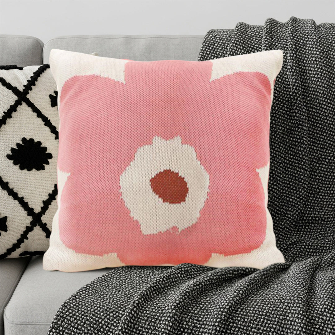 SOGA 45cm Blush Bloom Pillowcase