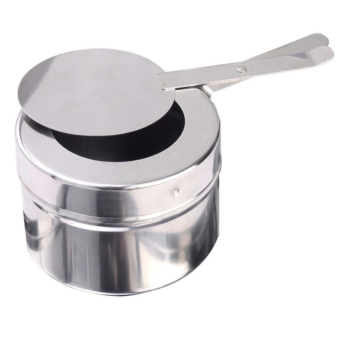 SOGA 4X 6L Round Chafing Stainless Steel Food Warmer with Glass Roll Top