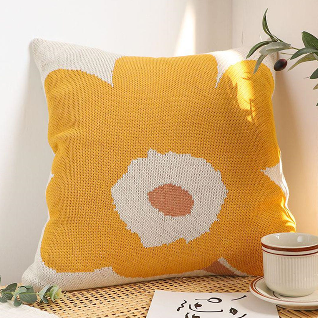SOGA 45cm Sunshine Bloom Pillowcase