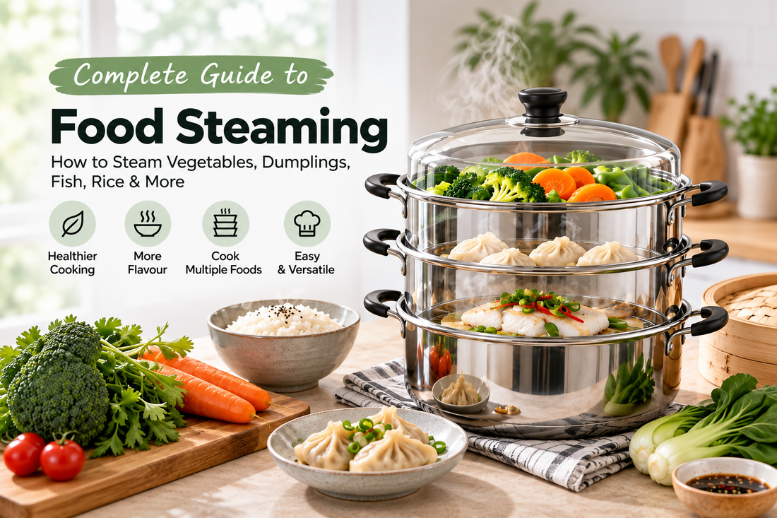 Food Steaming Guide: How to Steam Vegetables, Dumplings, Fish, Rice &amp; More