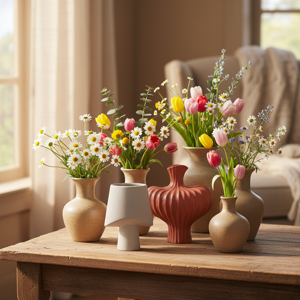 Spring Calls for Fresh Flowers and Chic Vases See How the Right Vase Can Refresh Your Home Décor