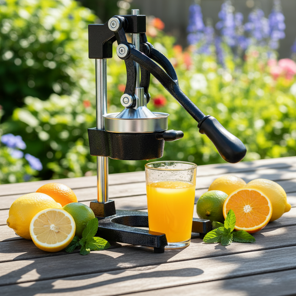 Fresh Juice Anytime—No Electricity Needed