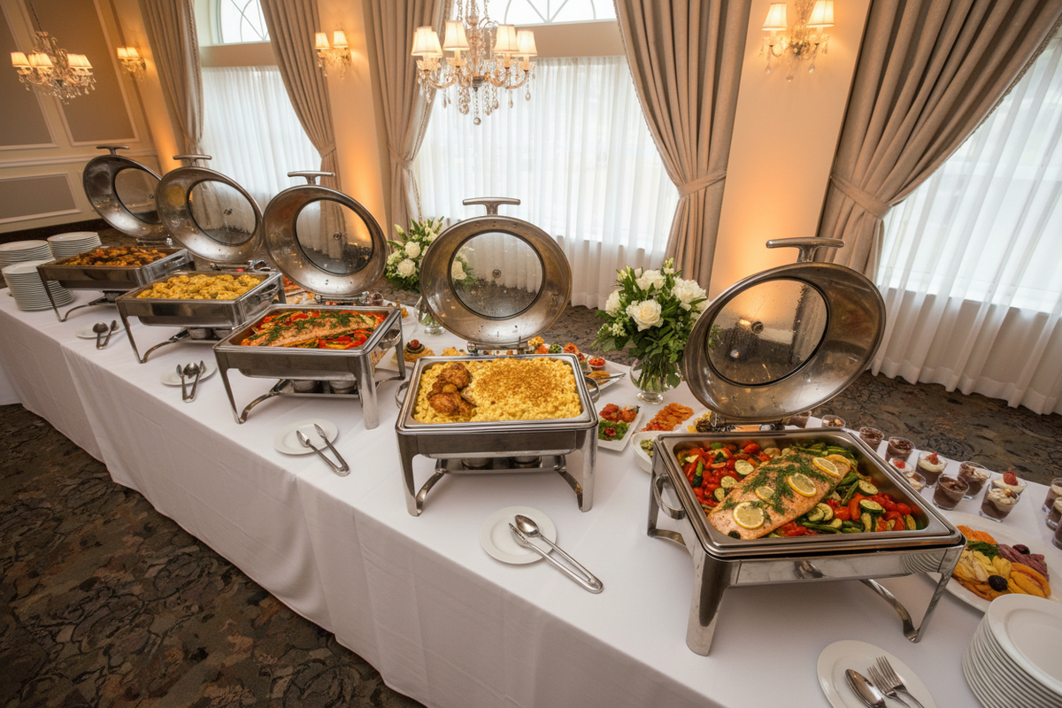 Chafing Dishes &amp; Catering Buffet Setup: A Supplier's Guide