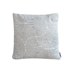 SOGA 45cm Off White Embroidered Decorative Square Pillowcase