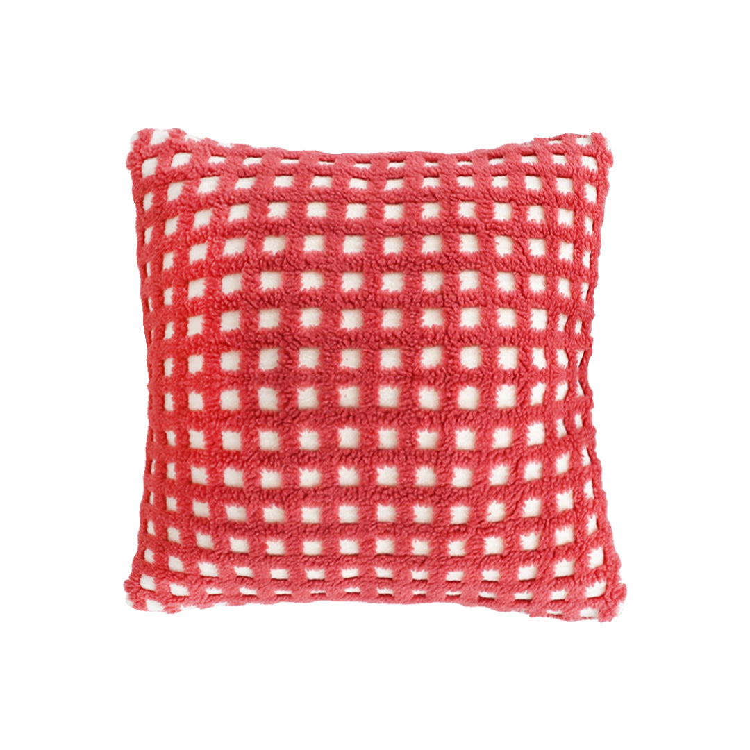 SOGA 45cm Coral Polka Dot Charm Pillowcase