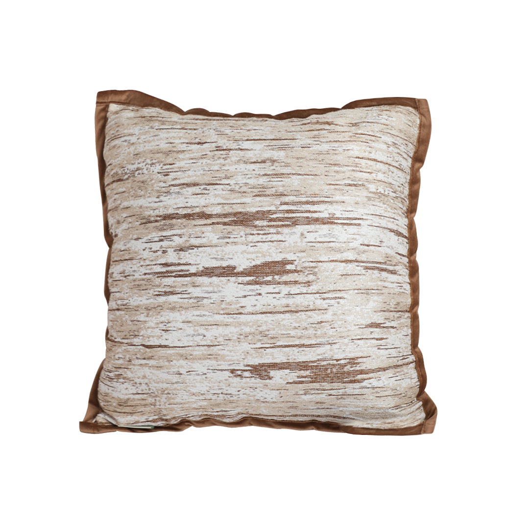 SOGA 45cm Rustic Wood-Inspired Cushion Cover