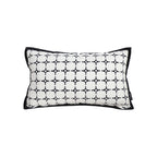 SOGA 30x50cm Rectanngular Nordic Monochrome Pattern Pillowcase